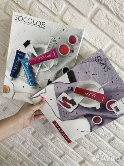 Палитра matrix socolor beauty и матрикс color sync