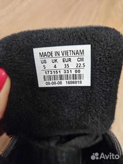 Ботинки демисезонные для мальчика 35 размер