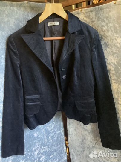 Пиджак Хлопковый Бархат