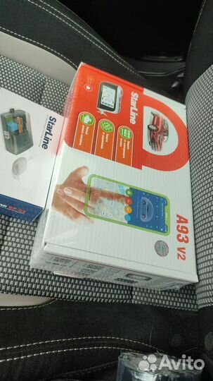 Сигнализация starline с установкой