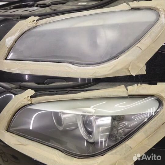 Полировка фар