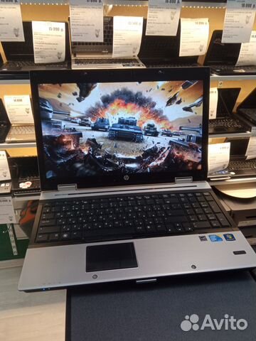 Ноутбук HP EliteBook для офиса, бизнеса, учебы