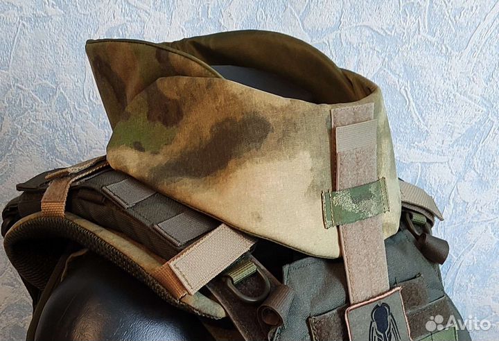 Защита шеи с кевларом