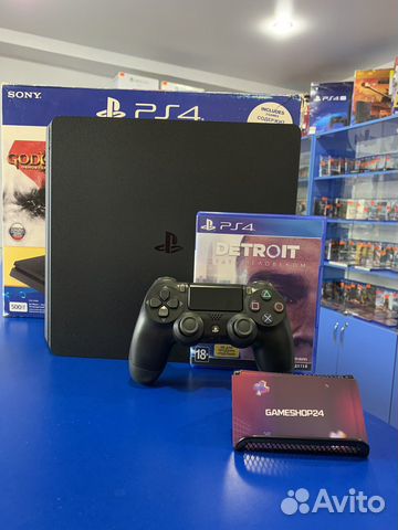 Ps4 Slim 500gb+Много игр+Гарантия купить в Красноярске | Электроника ...