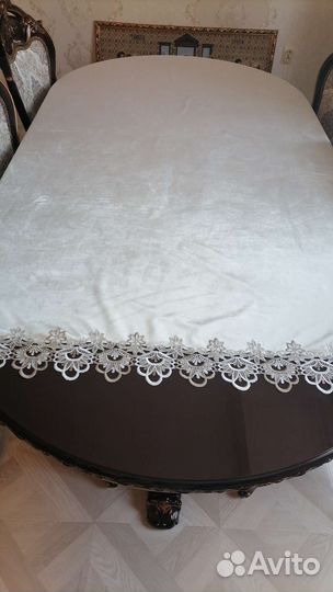 Скатерть на круглый стол