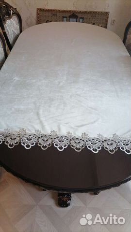 Скатерть на круглый стол