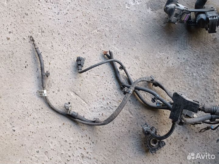 Проводка моторного отсека hyundai solaris 1