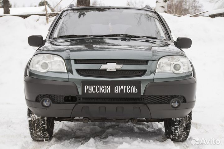 Защитная сетка решетки бампера Chevrolet Niva