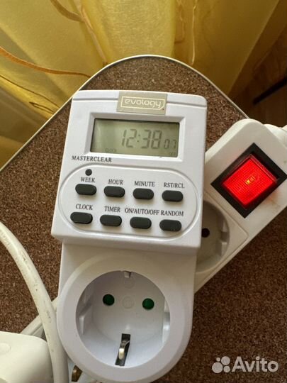 Розетка с таймером