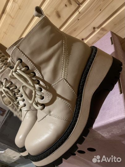 Ботинки женские кожаные 36