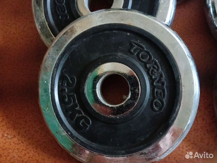 Гантели разборные 30 кг бу