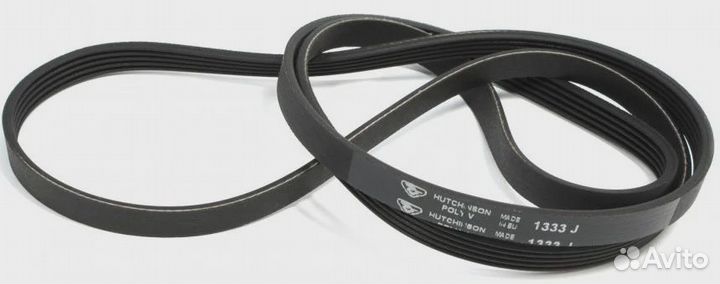 Ремень 1333 J5, чер., hatchinson, зам.(1500160)