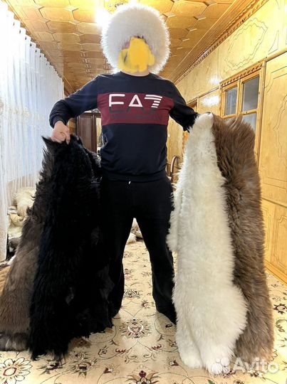 Шкуры овечьи натурал