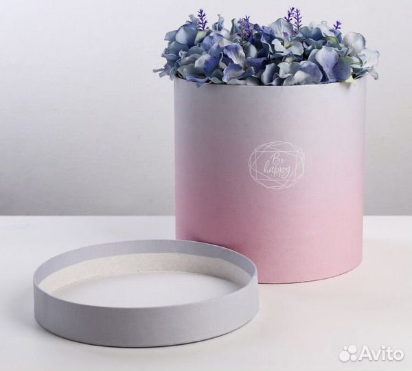 Коробка подарочная круглая