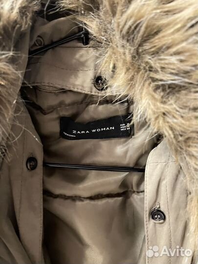 Парка zara женская M