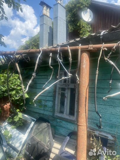 Renault logan 1 трубки кондиционера