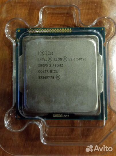 Процессор 1155 intel xeon E3-1240v2