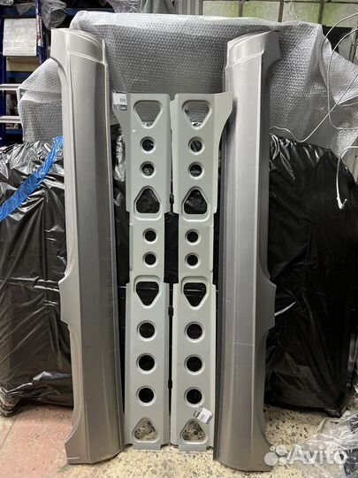 Пороги на ниву chevrolet с усилителями