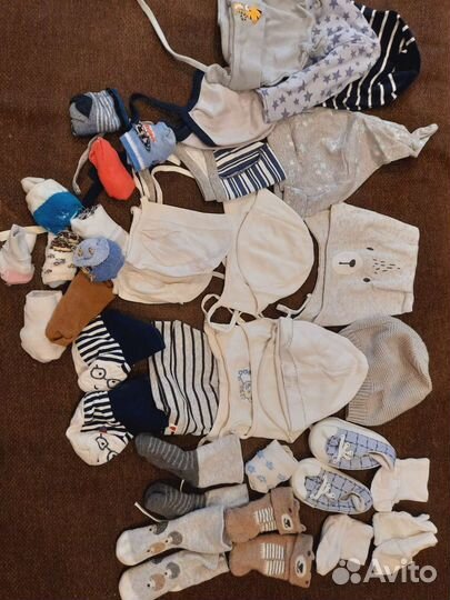 Детские вещи от 0-6 месяцев и от 6-12месяцев