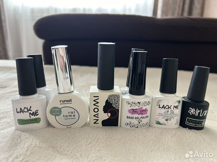 Базы и топы для ногтей новые