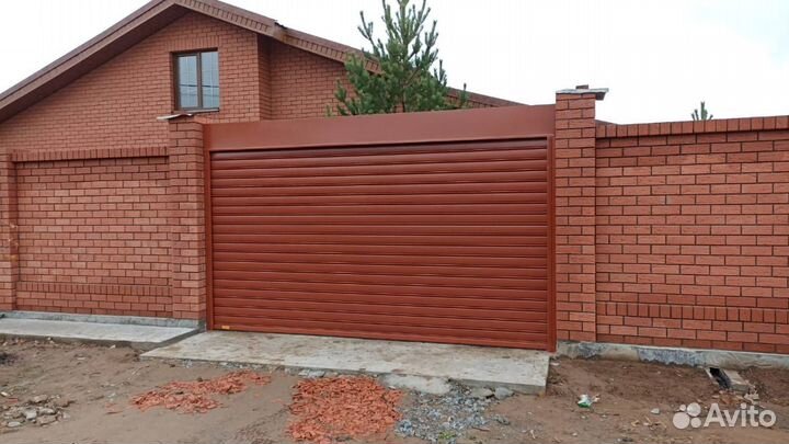 Стальные рулонные ворота Rolter