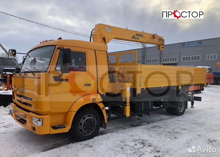 КамАЗ 4308 с КМУ, 2023