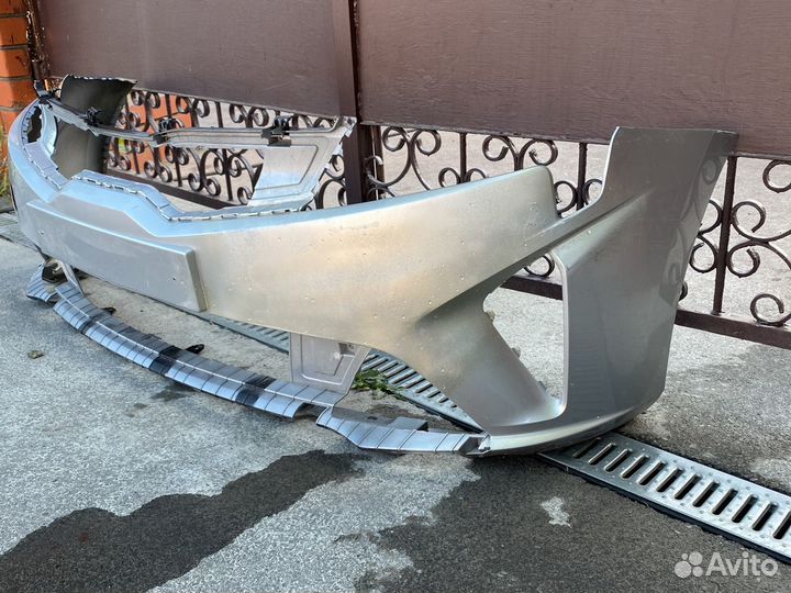 Бампер на kia rio кио рио