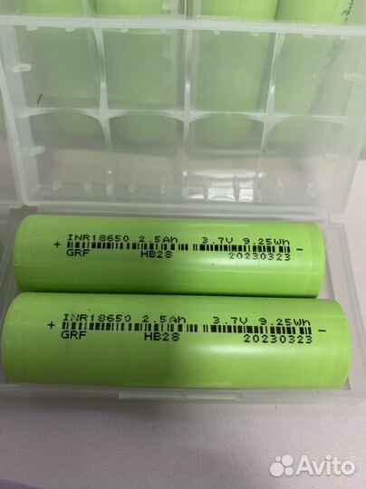 Аккумуляторы 18650 высокотоковые оптом