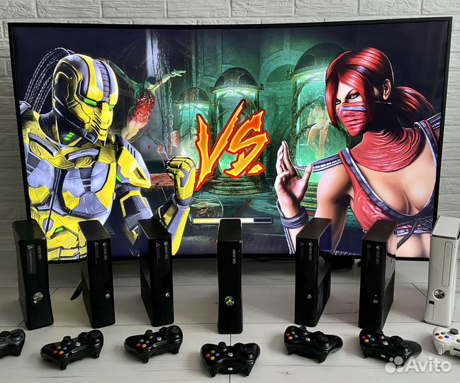 XBox 360 + Топовые Игры + Прошивка