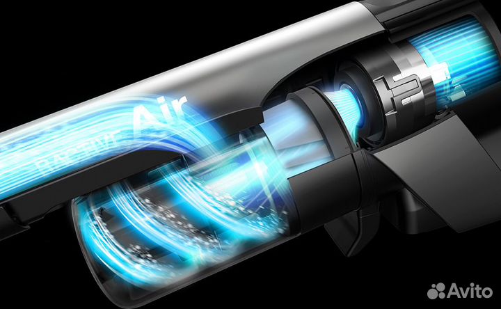 Вертикальный беспроводной пылесос Sharp EC-HR8-B