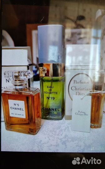 Духи винтаж chanel 5,19,Cabochard,Arpege lanvin