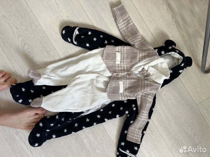 Детские вещи пакетом на мальчика 62-68