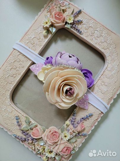 Повязка на голову для девочки