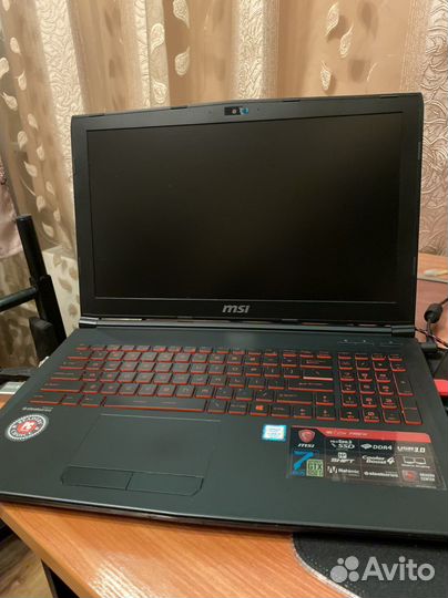 Игровой ноутбук MSI GL62M 7REX
