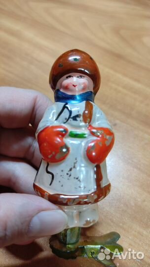 Елочная игрушка на прищепке СССР