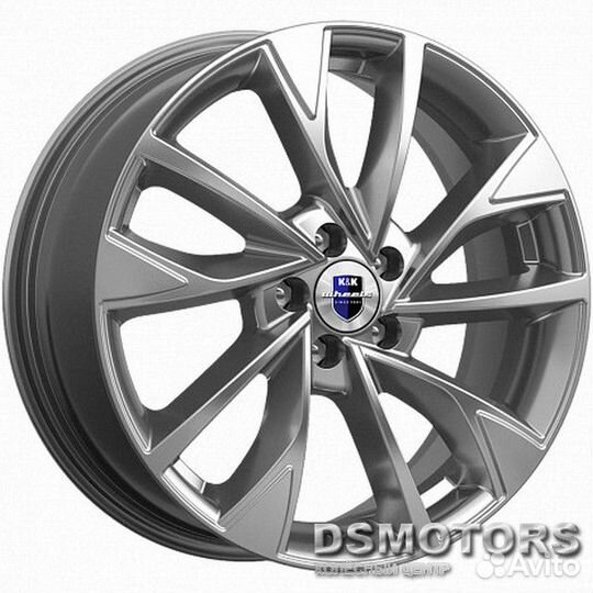 Диски Роквуд 7.0/17 5x115 ET40 d70.2 дарк платинум
