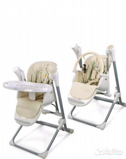 Детский стул+столик +электронные качели nuovita