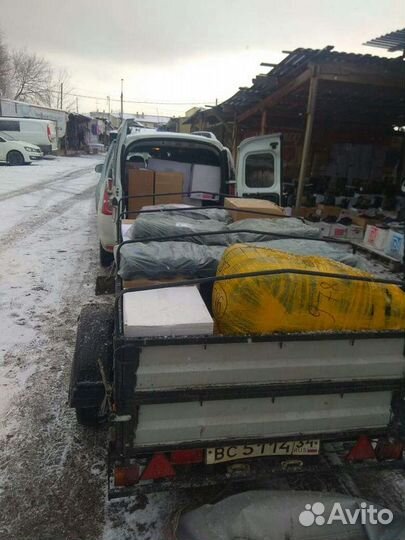 Грузоперевозки Ларгус с прицепом