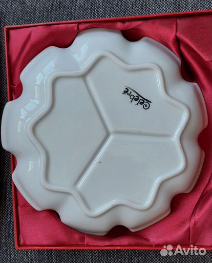 Менажница. Блюдо. Конфетница. Новогодняя