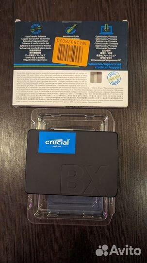 Ssd Crucial bx500 2Gb