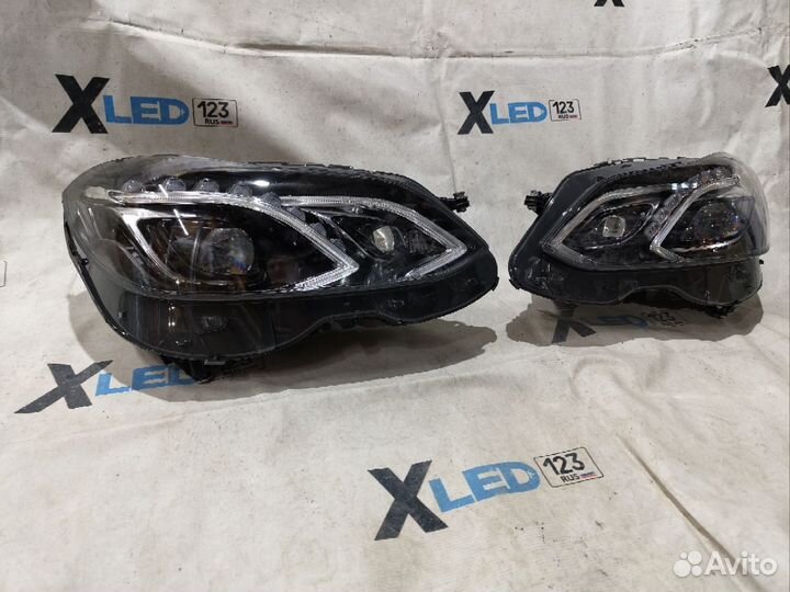 Фара правая левая Mercedes W212 LED рест адаптив