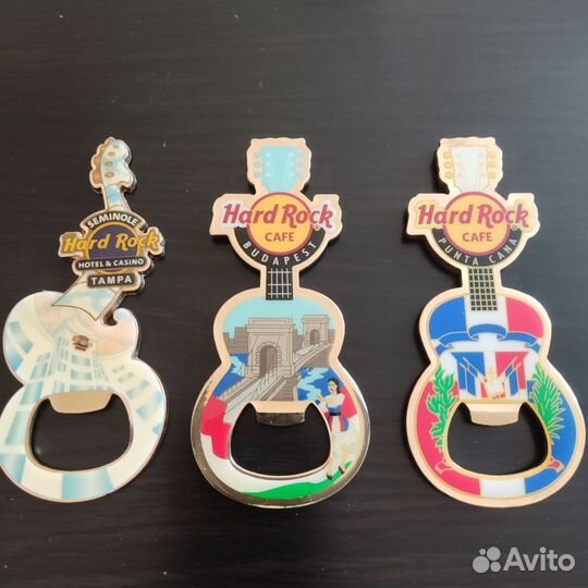 Магниты, значки, брелок Hard rock cafe