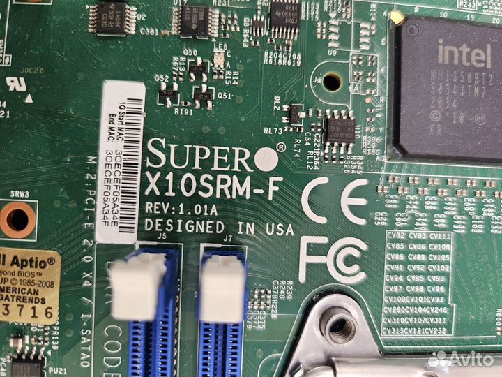 Материнская плата Supermicro X10SRM-F