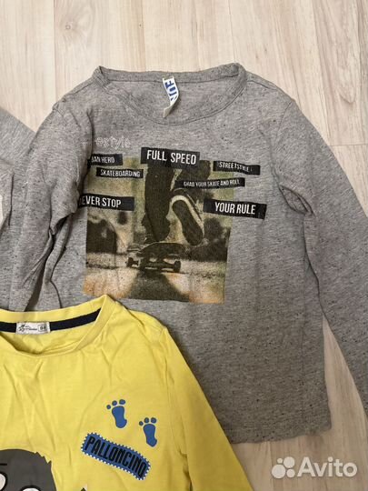 Лонгсливы 98 размер 3 штуки