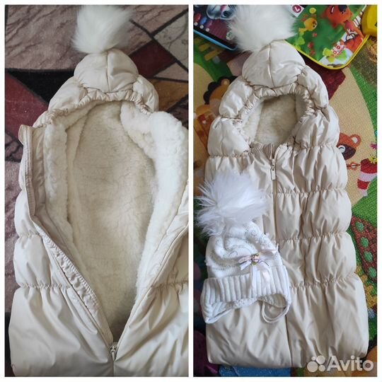 Зимний конверт в коляску