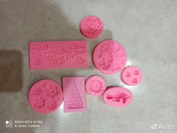 Силиконовые Молды для мастики
