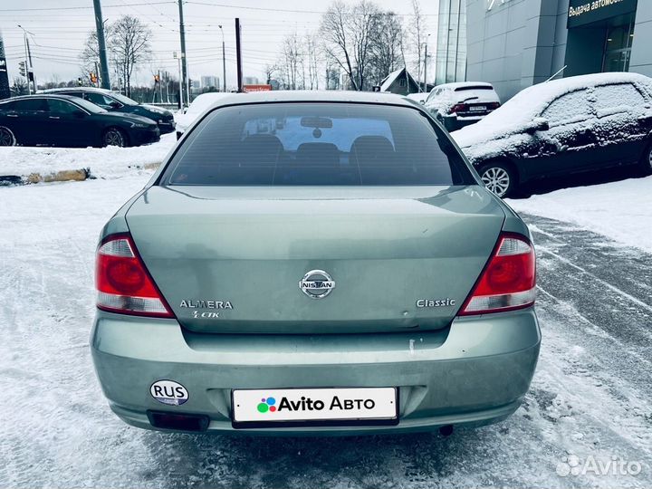 Nissan Almera Classic 1.6 МТ, 2007, 180 300 км
