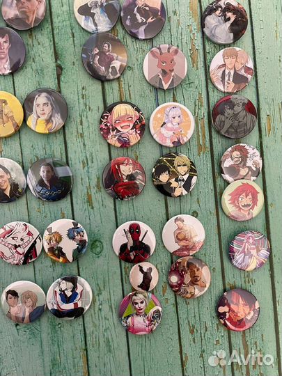 Значки 20 Р аниме, фильмы, сериалы