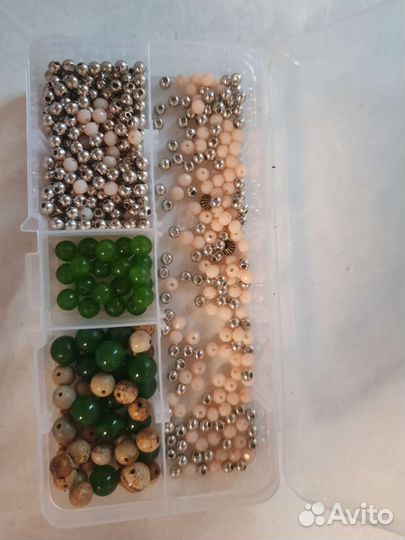 Бусины, кабашоны