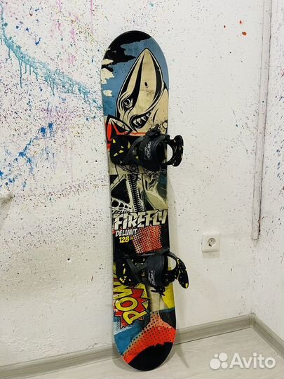 Сноуборд Firefly Delimit 128 + крепы Ride Micro